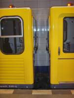 Kopfenden zwei Kleinprofilzge Typ G, Berlin Oktober 2009