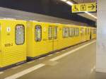 G-ZUg im Endbahnhof der U2 in Pankow, Berlin Oktober 2009