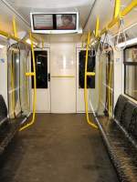 Innenansicht H-Zug auf der U6, 2007