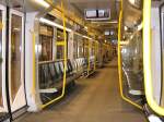 Innenansicht H-Zug auf der U5, Januar 2009