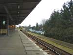 Bahnsteig in Biesdorf-Sd, Januar 2009