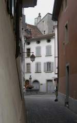 Krumm die Mauern, aber ist das Bild gerade? 