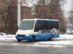 Bus 412 am 22.02.09 an der Stadthalle .