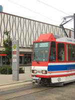 Tatra-Tw an der Stadthalle, Cottbus 6.6.2009