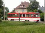 KT4D (jetzt Arbeitstriebwagen) in der Schleife sandow, Cottbus 6.6.2009
