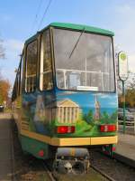 Heckansicht Tatra-Wagen am Bhf. Friedrichshagen, 2006