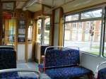 Innenansicht Tw 31 - Strassenbahn Woltersdorf im Juni 2009