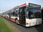 Bus 290 am 09.08.09 im Betriebshof Neu Schmellwitz .
