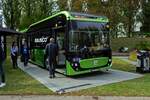 Seit der letzten InnoTrans, wo bereits ein Prototyp ausgestellt war, hat der Ebusco 3.0, das neueste Modell des niederlndischen Herstellers den regulren Betrieb aufgenommen. Im Jahr 2024 war erneut ein Fahrzeug dieses Typs, das Reichweiten von bis zu 500 Kilometer haben soll, zu sehen.