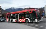 (283'463) - PostAuto Wallis - Nr. 150/VS 574'958/PID 12'150 - eMercedes am 23. Dezember 2025 beim Bahnhof Sion