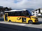 (273'066) - PostAuto Zentralschweiz - Nr. 301/OW 5300/PID 11'110 - Iveco/Rosero (ex HW Kleinbus, Giswil) am 18. Mrz 2025 beim Bahnhof Giswil