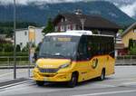 (276'447) - PostAuto Zentralschweiz - Nr. 304/OW 41'563/PID 12'175 - Iveco/K-Bus am 7. Juni 2025 beim Bahnhof Sarnen 