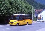 (277'932) - PostAuto Zentralschweiz - Nr. 304/OW 41'563/PID 12'175 - Iveco/K-Bus am 18. Juli 2025 beim Bahnhof Sarnen