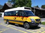 (275'611) - PostAuto Bern - BE 707'972/PID 10'890 - Mercedes (ex Kbli, Gstaad) am 16. Mai 2025 beim Bahnhof Gstaad