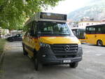 (276'720) - PostAuto Wallis - VS 629/PID 11'294 - Mercedes am 14. Juni 2025 in Brig, Garage