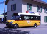 (277'784) - CarPostal Ouest - VD 538'136/PID 11'030 - Mercedes (ex AVJ Les Bioux) am 12. Juli 2025 beim Bahnhof Avenches