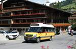 (279'898) - PostAuto Bern - BE 707'972/PID 10'890 - (ex Kbli, Gstaad) am 5. September 2025 beim Bahnhof Gstaad