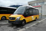 (280'208) - PostAuto Graubnden - PID 11'015 - Mercedes (ex Nr. 42; ex Nr. 12) am 9. September 2025 in Schluein, Garage
