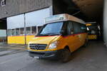 (285'167) - PostAuto Bern - BE 724'151/PID 5383 - Mercedes am 1. M�rz 2026 in Gstaad, Garage
