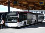 (272'755) - PostAuto Wallis - Nr. 60/VS 370'181/PID 5100 - MAN (ex Lathion, Sion Nr. 60) am 11. Mrz 2025 beim Bahnhof Sion