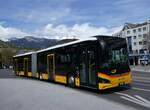 (273'969) - PostAuto Wallis - Nr. 83/VS 548'723/PID 11'886 - MAN am 14. April 2025 beim Bahnhof Sion