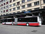 (274'492) - ASm Langenthal - Nr. 38/BE 18'402 - MAN (ex AVA Biel Nr. 7/PID 10'539) am 2. Mai 2025 beim Bahnhof Biel