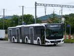 (276'232) - PostAuto Nordschweiz - BL 213'883/PID 12'418 - MAN (ex RSVG Troisdorf/D Nr. 2808) am 3. Juni 2025 beim Bahnhof Aesch