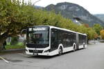 (281'521) - PostAuto Nordschweiz - BL 213'883 /PID 12'418 - MAN (ex RSVG Troisdorf/D Nr. 2808) am 16. Oktober 2025 beim Bahnhof Meiringen