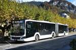 (281'858) - PostAuto Nordschweiz - BL 231'872/PID 12'417 - MAN (ex RSVG Troisdorf/D Nr. 2804) am 28. Oktober 2025 beim Bahnhof Meiringen