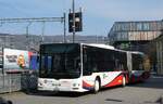 (285'493) - RVBW Wettingen - Nr. 193/AG 563'101 - MAN (ex Twerenbold, Baden Nr. 306) am 19. M�rz 2026 beim Bahnhof Baden