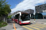 (278'283) - Intertours, Domdidier - Nr. 671/FR 300'671 - Solaris (ex PostBus/A BD 15'715) am 1. August 2025 beim Bahnhof Bern Europaplatz
