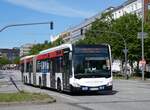 (275'290) - HHA Hamburg - Nr. 4701/HH-YB 4701 - Mercedes am 9. Mai 2025 beim Hauptbahnhof Hamburg