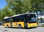 (276'045) - CarPostal Ouest - VD 549'156/PID 11'972 - Iveco am 30. Mai 2025 beim Bahnhof Yverdon