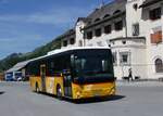 (276'893) - PostAuto Graubnden - GR 179'715/PID 11'284 - Iveco am 18. Juni 2025 beim Bahnhof Scuol-Tarasp