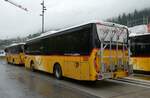 (280'116) - PostAuto Graubnden - GR 176'057/PID 11'637 - Iveco (ex Nr. 11; ex Fontana, Ilanz Nr. 11) am 9. September 2025 beim Bahnhof Ilanz