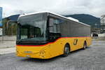 (280'204) - PostAuto Graubnden - GR 11'775/PID 11'638 - Iveco (ex Nr. 22; ex Nr. 6; ex Fontana, Ilanz Nr. 6) am 9. September 2025 in Schluein, Garage