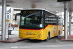 (284'405) - Autotour, Visp - VS 504/PID 11'447 - Iveco am 27. Januar 2026 beim Bahnhof Visp