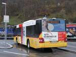 (269'263) - PostAuto Ostschweiz - SZ 120'607/PID 10'490 - MAN (ex Kistler, Reichenburg) am 19. November 2024 beim Bahnhof Ziegelbrcke