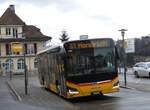 (269'720) - PostAuto Bern - BE 675'387/PID 12'066 - MAN am 9. Dezember 2024 beim Bahnhof Spiez