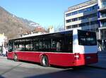 (269'921) - PostAuto Bern - BE 654'090/PID 12'339 - MAN (ex Dr. Richard, A-Wien Nr. 1419) am 16. Dezember 2024 beim Bahnhof Interlaken West 