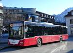 (269'922) - PostAuto Bern - BE 654'090/PID 12'339 - MAN (ex Dr. Richard, A-Wien Nr. 1419) am 16. Dezember 2024 beim Bahnhof Interlaken West