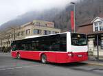 (271'238) - PostAuto Bern - BE 90'275/PID 12'337 - MAN (ex Dr. Richard, A-Wien Nr. 1413) am 18. Januar 2025 beim Bahnhof Interlaken Ost 
