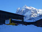 (271'250) - GrindelwaldBus, Grindelwald - Nr. 16/BE 28'821 - MAN am 18. Januar 2025 in Grindelwald, Garage