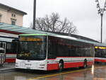 (271'886) - StadtBUS, Frauenfeld - Nr. 910/SG 482'206 - MAN (ex RTB Altsttten Nr. 910; ex PostBus/A BD 15'357) am 13. Februar 2025 beim Bahnhof Frauenfeld