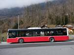 (272'191) - PostAuto Bern - BE 403'166/PID 12'336 - MAN (ex Dr. Richard, A-Wien Nr. 1411) am 17. Februar 2025 in Ringgenberg, Sge