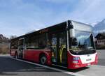 (272'194) - PostAuto Bern - BE 403'166/PID 12'336 - MAN (ex Dr. Richard, A-Wien Nr. 1411) am 17. Februar 2025 in Ringgenberg, Sge