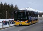 (272'320) - PostAuto Graubnden - GR 184'614/PID 11'930 - MAN am 22. Februar 2025 in Lantsch/Lenz, Biathlon-WM
