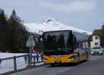 (272'382) - PostAuto Graubnden - GR 184'616/PID 11'932 - MAN am 22. Februar 2025 in Lantsch/Lenz, Biathlon-WM
