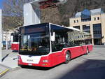 (272'659) - PostAuto Bern - BE 403'166/PID 12'336 - MAN (ex Dr. Richard, A-Wien Nr. 1411) am 7. Mrz 2025 beim Bahnhof Interlaken West