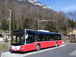 (272'677) - PostAuto Bern - BE 654'090/PID 12'339 - MAN (ex Dr. Richard, A-Wien Nr. 1419) am 7. Mrz 2025 in Ringgenberg, Sge
